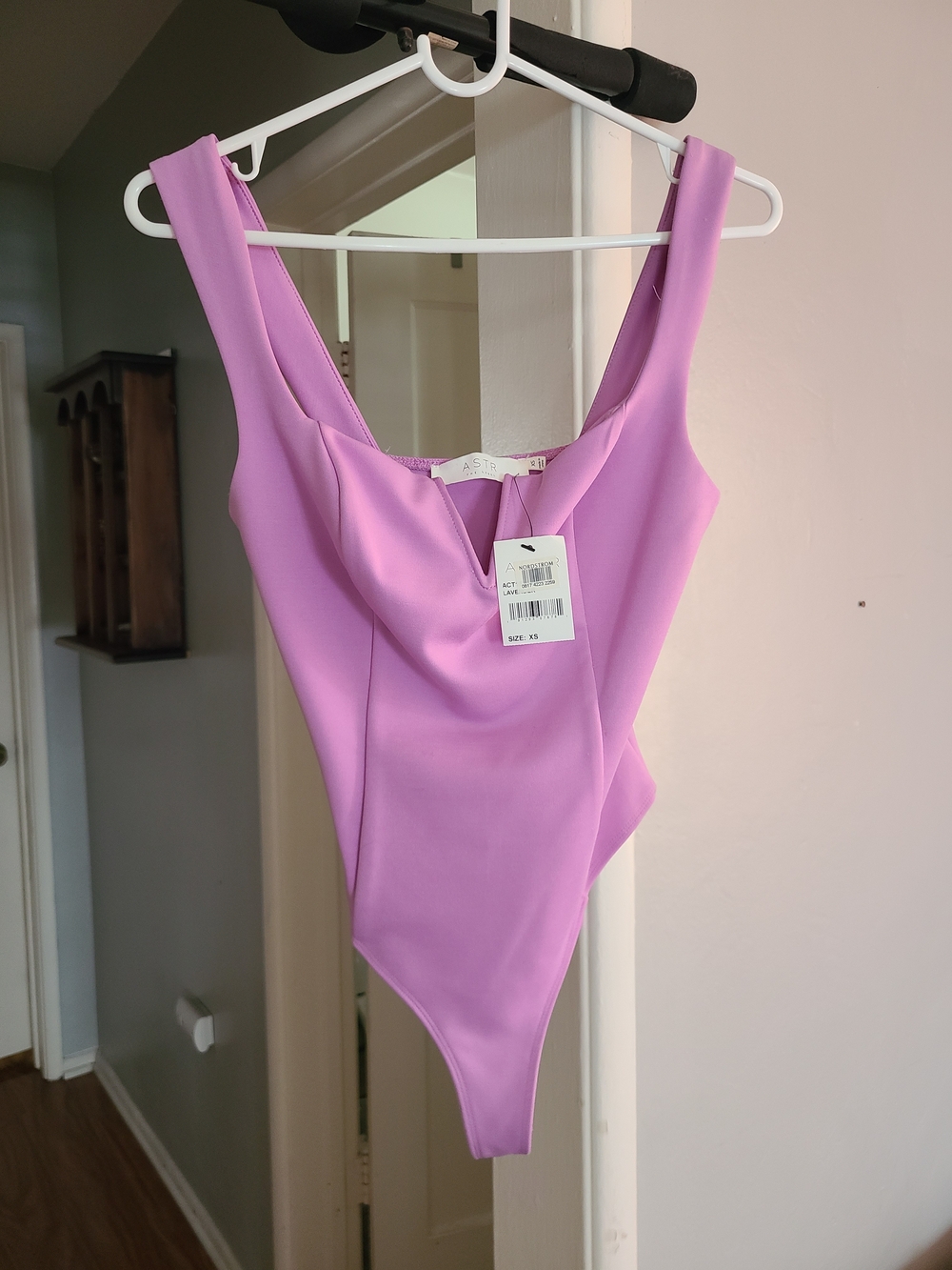 ASTR the Label Nouveau Bodysuit Pink XS NWT